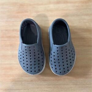 Native grey toddler shoes. Hardly worn. Still retail for $40
